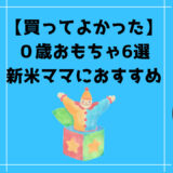 【買ってよかった】0歳おもちゃ6選│おもちゃ選びに悩む新米ママにおすすめ！！